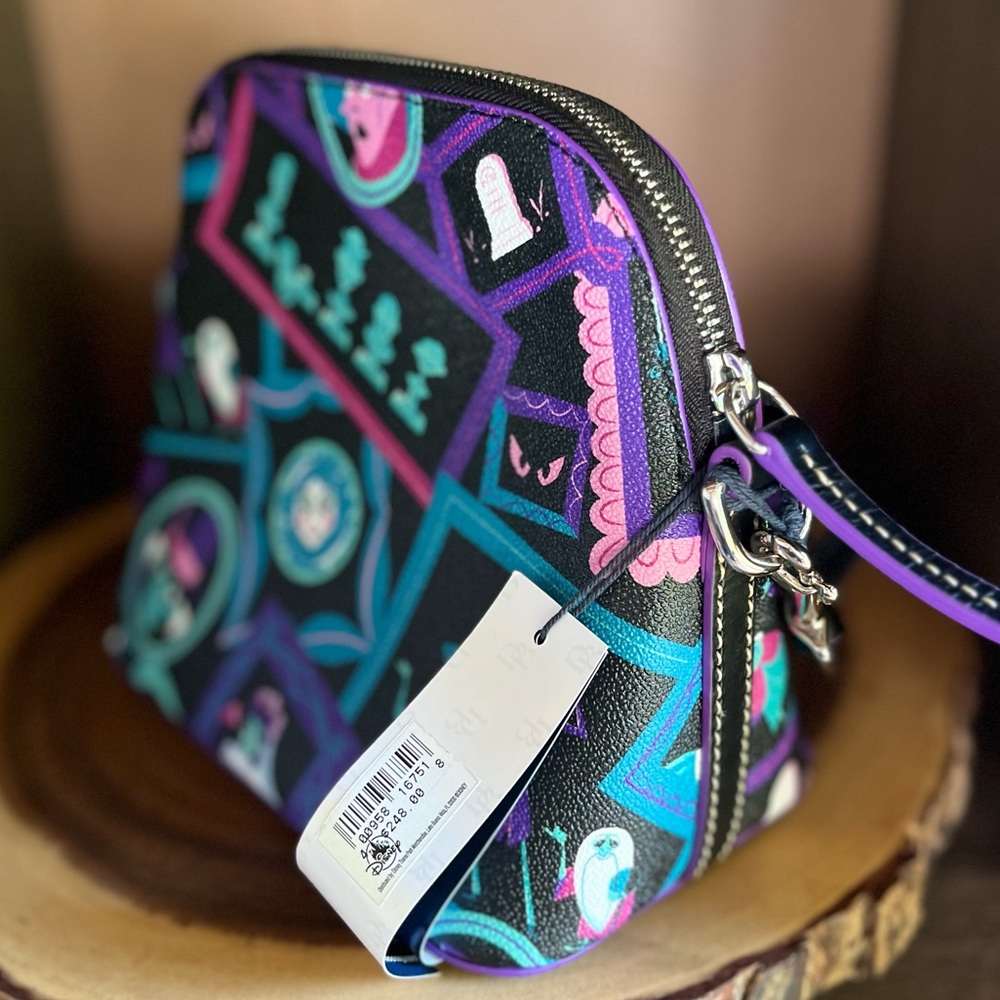 NWT Disney Parks Haunted Mansion Dooney and Bourke Crossbody 2023 - Picture 3 of 11